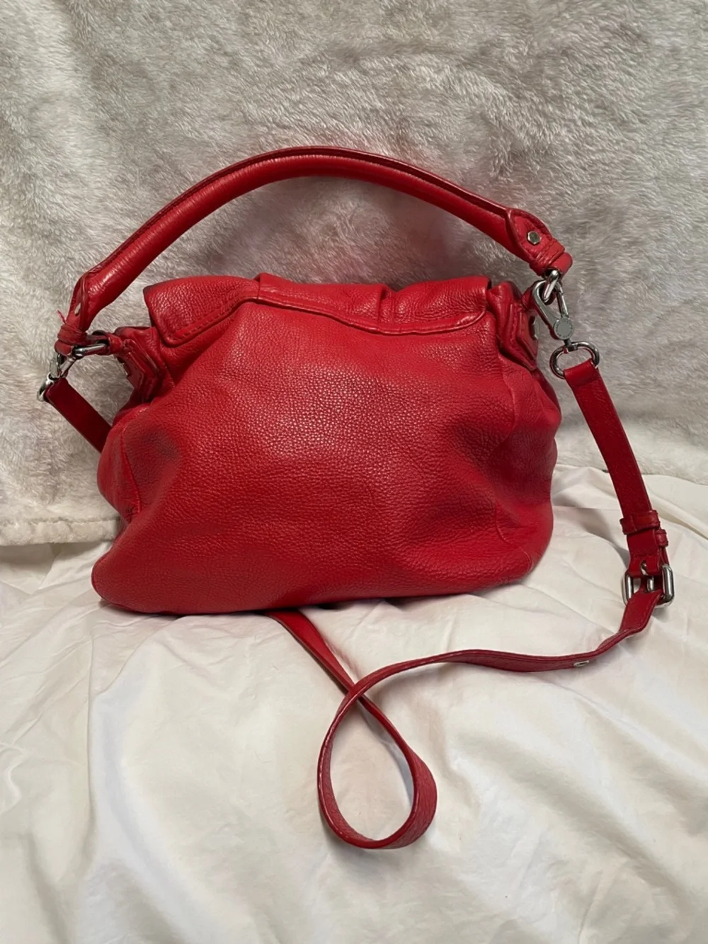 Marc Jacobs Leather Top-Handle Tote with Silver hardware - Picture 3 of 12